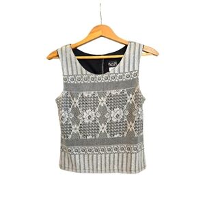 🌼3 for $15🦋 HELENE BLAKE VINTAGE Vest Lined Lace Pearly Button‎ Back Size 7/8